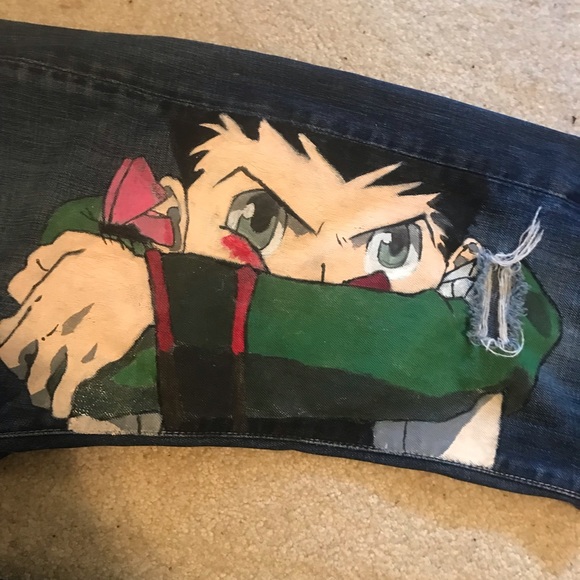 CUSTOM HUNTER X HUNTER JEANS - Picture 2 of 3